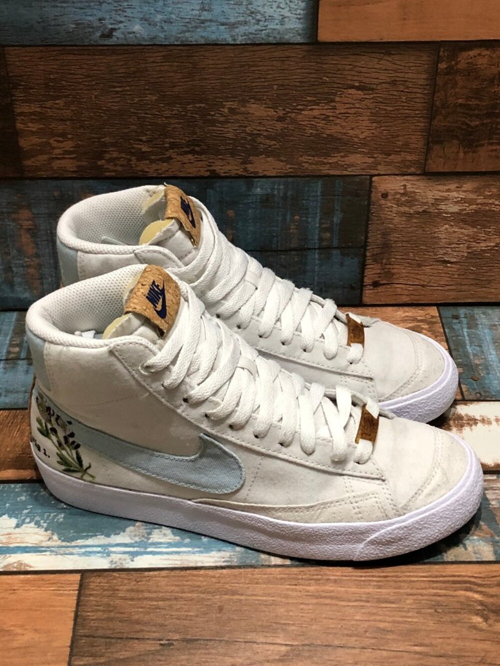 Nike Blazer Mid '77 SE Indigo High Top Snekers DC9265-100 WOmen's Size 6.5